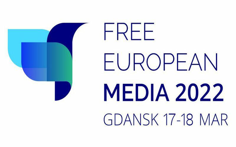 Banner care promovează mass-media europeană liberă