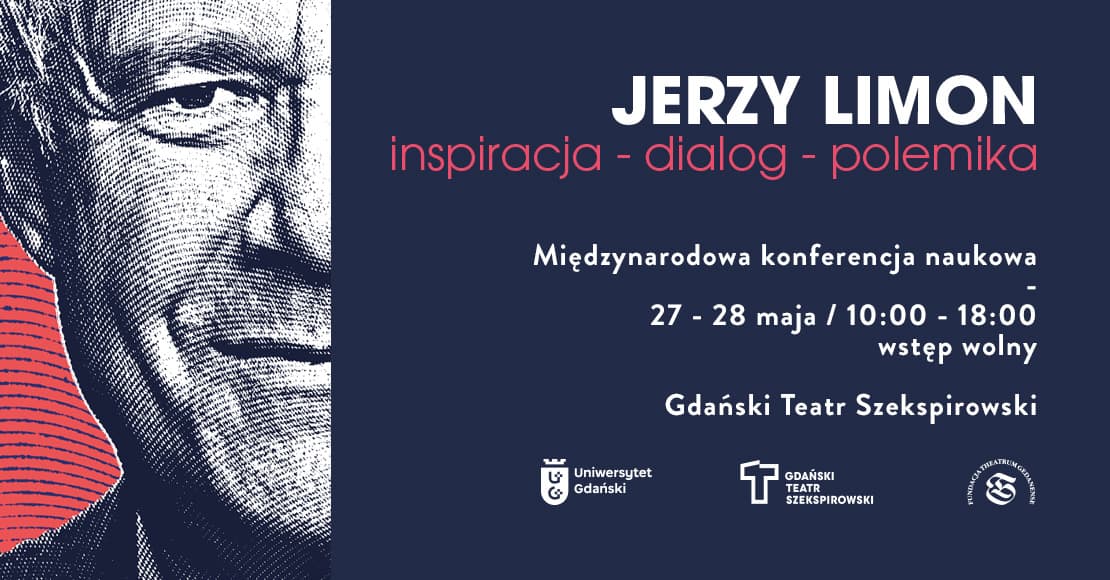 baner promujący Jerzy Limon: Inspiracja – Dialog – Polemika | międzynarodowa konferencja naukowa