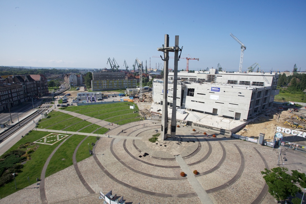  Budowa Europejskiego Centrum Solidarności w&nbsp;Gdańsku