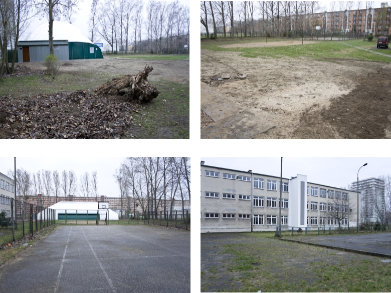 Przebudowa boisk szkolnych wraz z zagospodarowaniem terenu w Szkole Podstawowej nr 44 przy ul. Jagiellońskiej 24 w Gdańsku