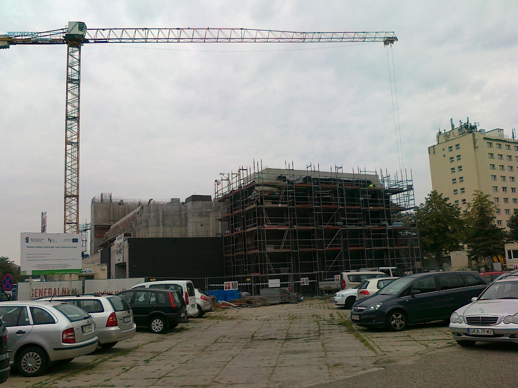 Budowa siedziby Gdańskiego Teatru Szekspirowskiego