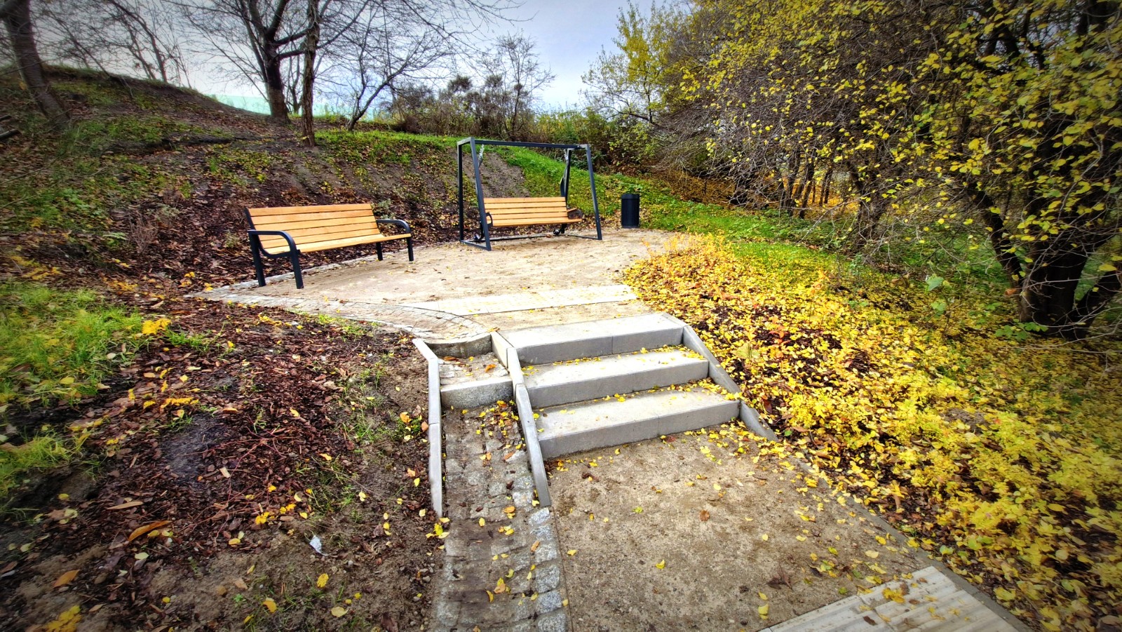 Na gdańskim Jasieniu powstał park kieszonkowy 