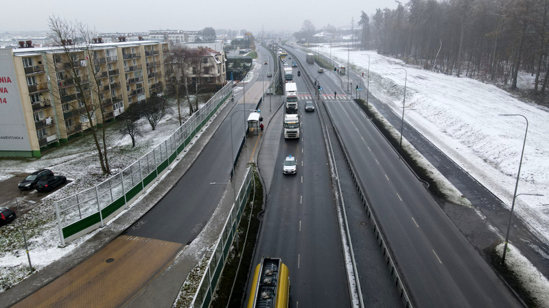 Zakończyła się rozbudowa ul. Kartuskiej, na odcinku od ul. Otomińskiej do skrzyżowania z ul. Nowatorów.