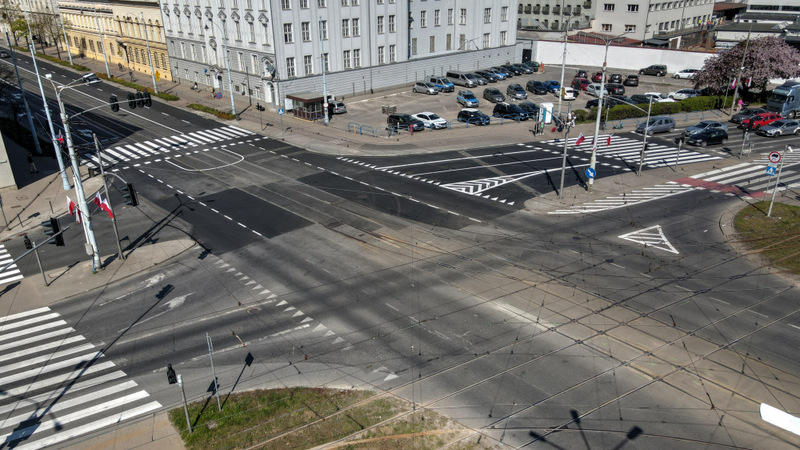 Odwodnienie skrzyżowania ulic Nowe Ogrody i 3 Maja