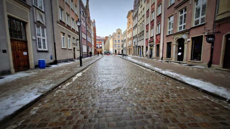 Przebudowa ul. Ogarnej w Gdańsku.