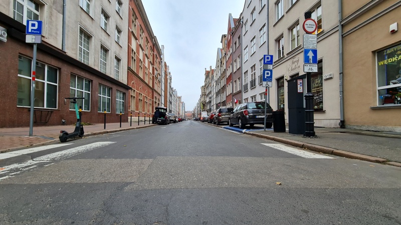 Przebudowa ul. Ogarnej w Gdańsku.