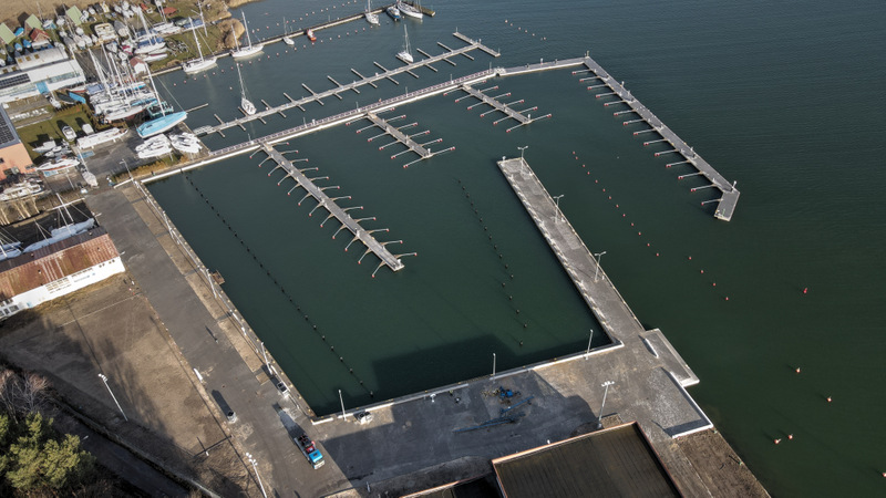 Otwarcie portu jachtowego na Górkach Zachodnich 