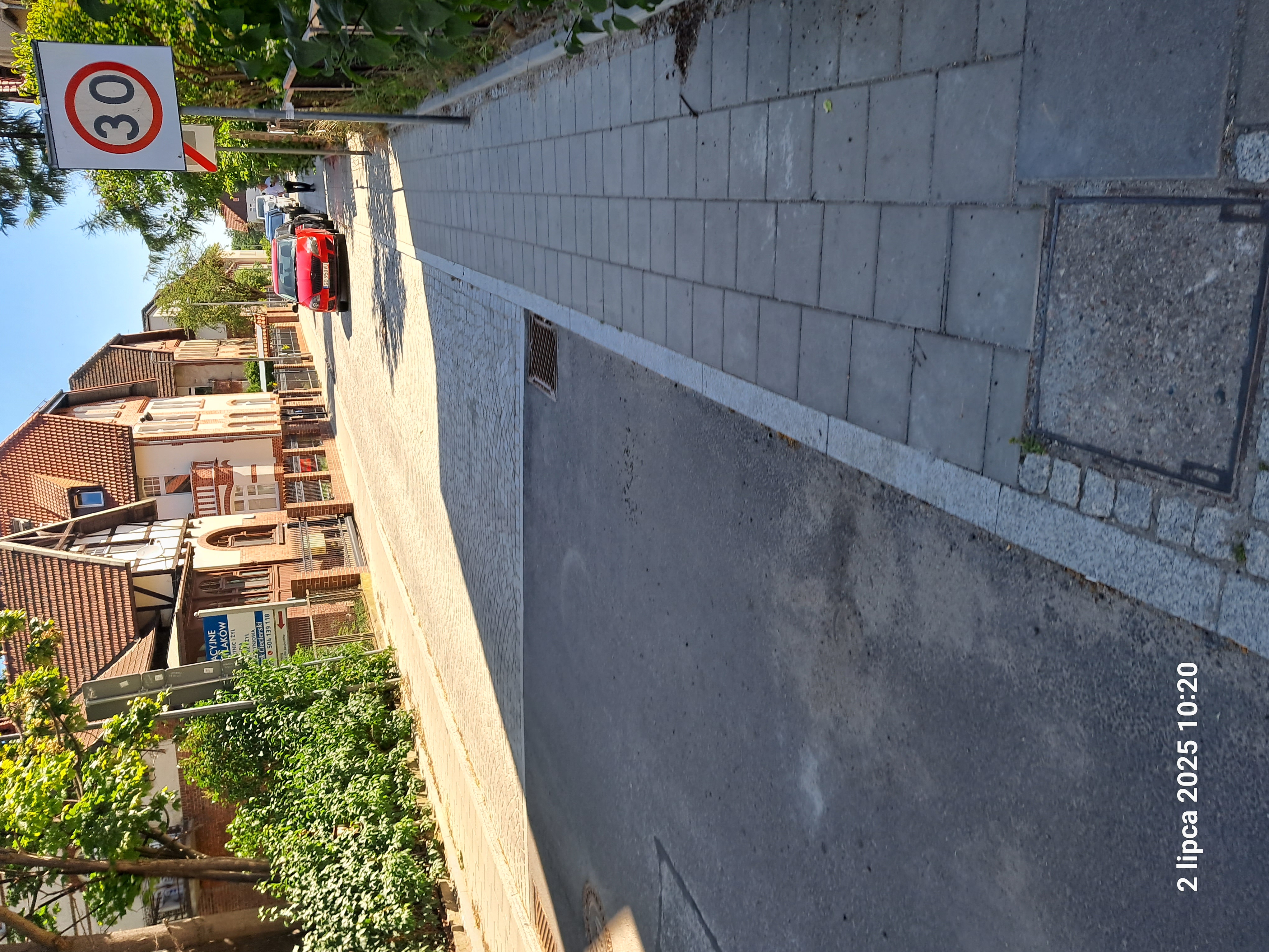 Budowa sieci kanalizacji deszczowej w&nbsp;ul. Saperów