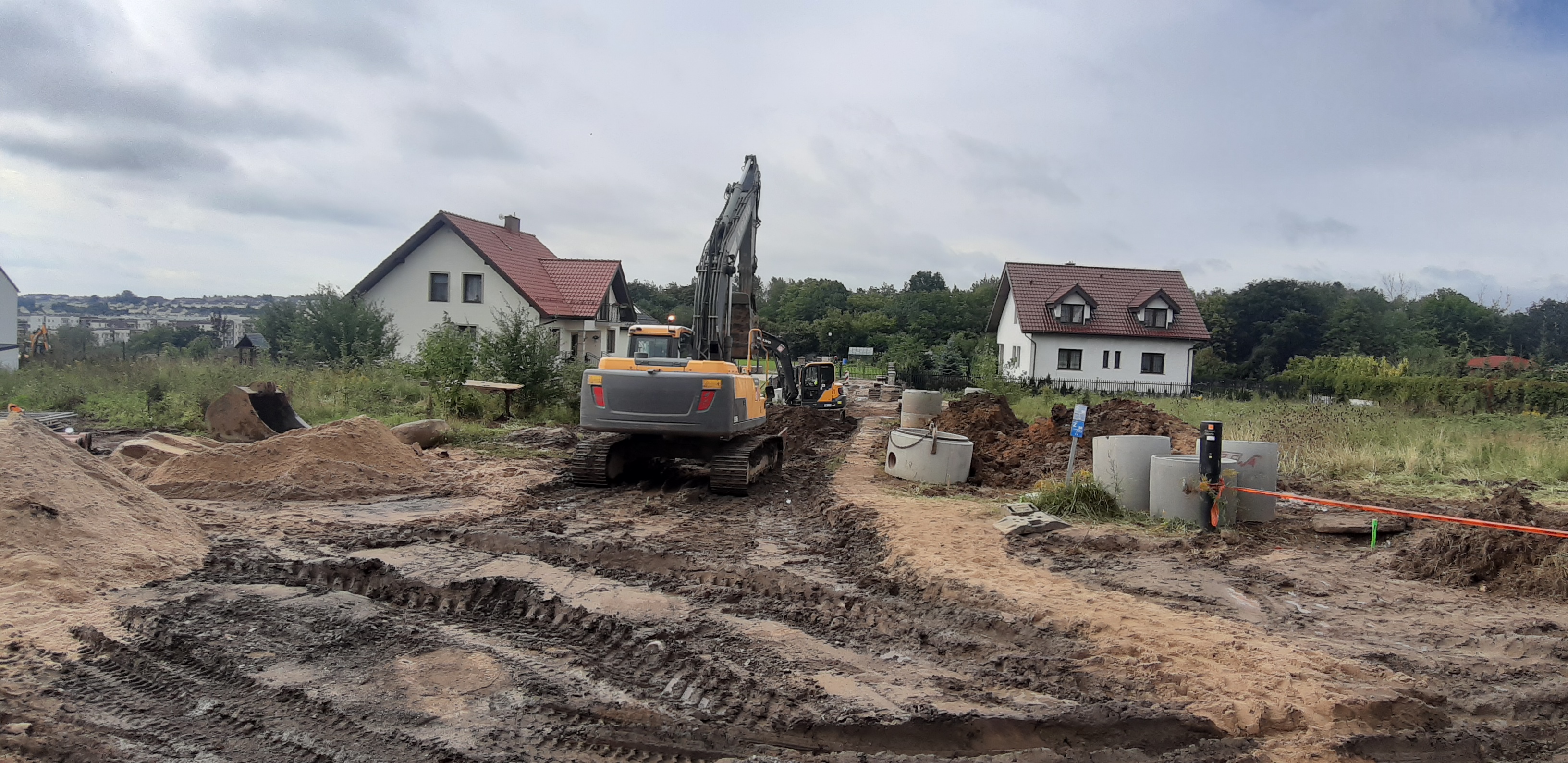 Budowa sieci kanalizacji sanitarnej w rejonie ul. Oliwkowej, Ostrzyckiej i Turzycowej