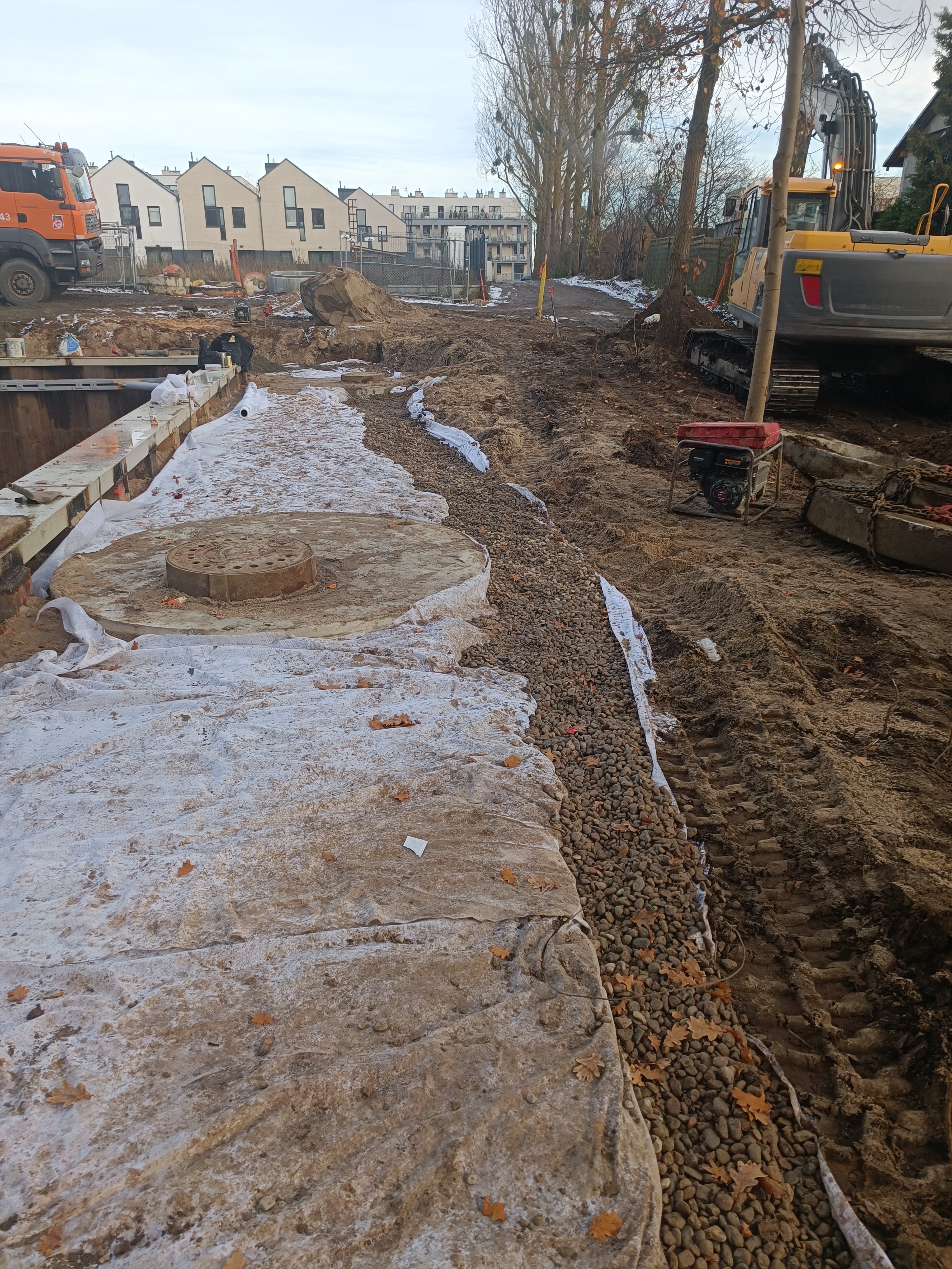 Budowa sieci kanalizacji sanitarnej w rejonie ul. Oliwkowej, Ostrzyckiej i Turzycowej