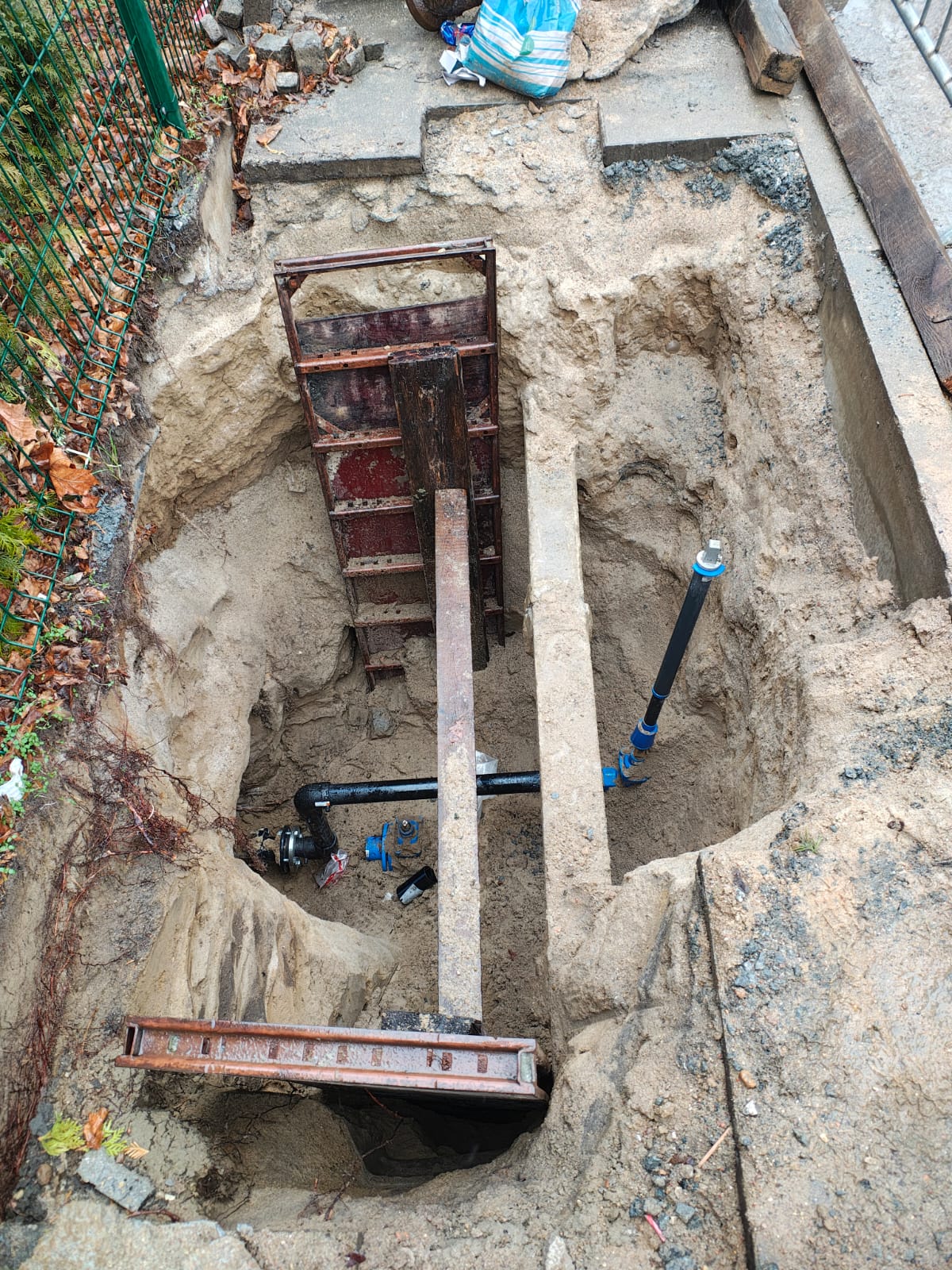 Przebudowa sieci wodociągowej w&nbsp;ul. Tysiąclecia
