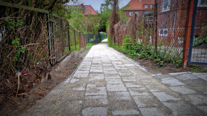 Aniołki pieszo 2.0 - remont przejścia Płowce - Powstańców Warszawskich