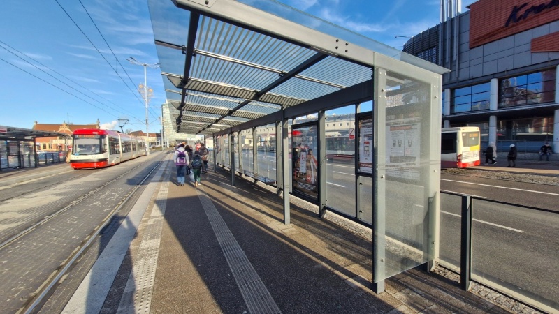 Budowa przejścia naziemnego przy dworcu Gdańsk Główny