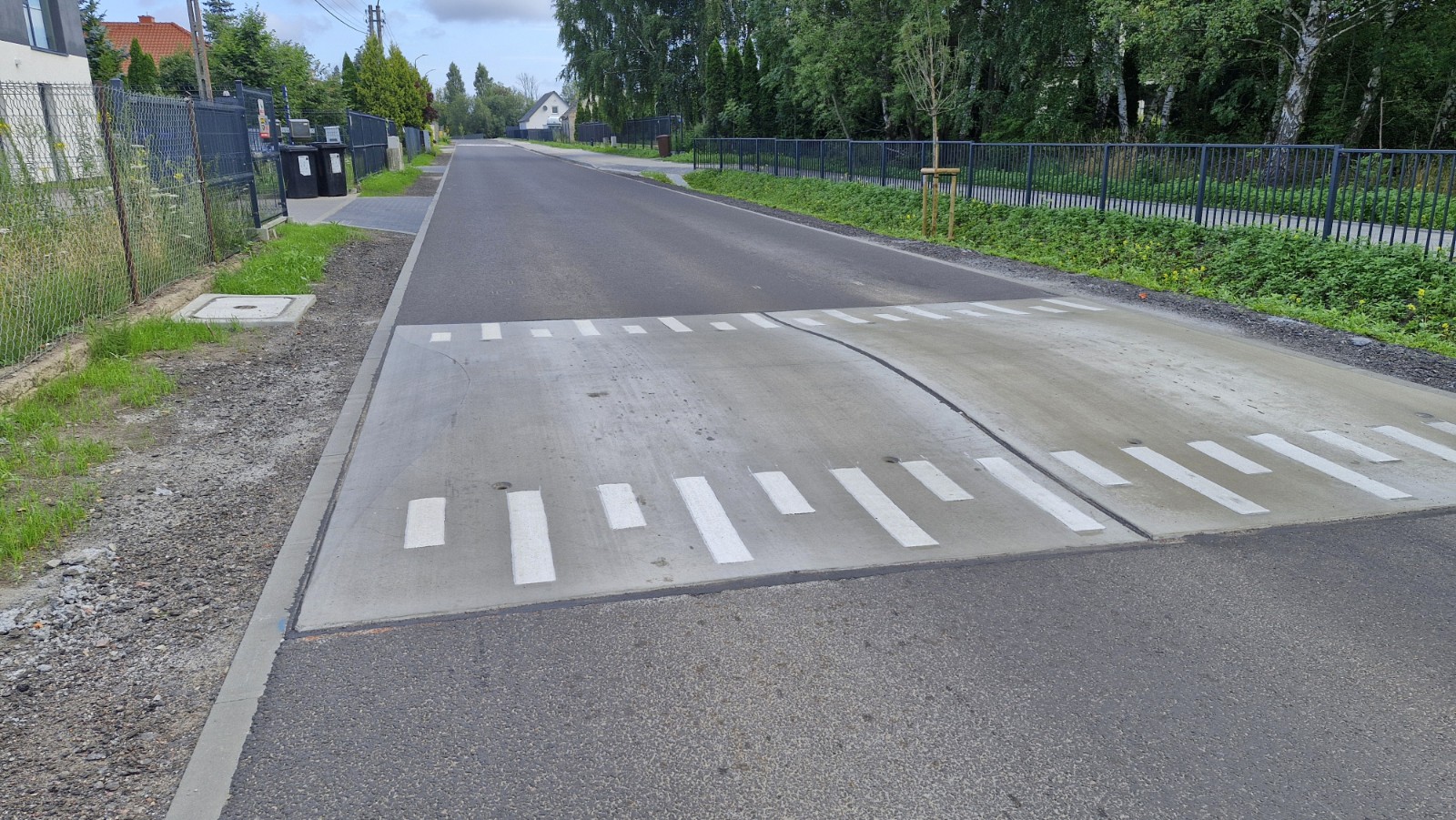 prace związane z&nbsp;przebudową ul. Radarowej. 