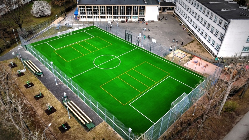 Nawierzchnia boiska przy ul. Szyprów