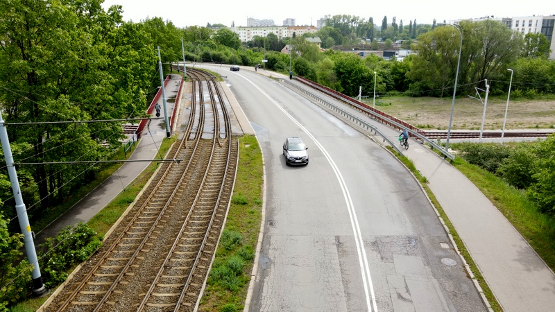 Remont wiaduktu na ul. Krasickiego
